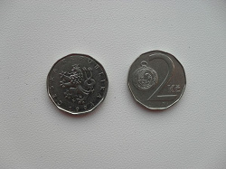 Отдается в дар «Монетки Чехии»
