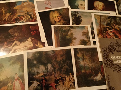 Отдается в дар «Спасенные шедевры. Дрезденская картинная галерея. Набор открыток»