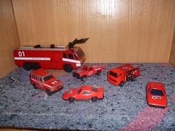 Отдается в дар «Машинки пожарные»