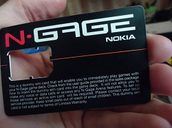 Отдается в дар «Экслюзивная домик-база Nokia N-Gage»
