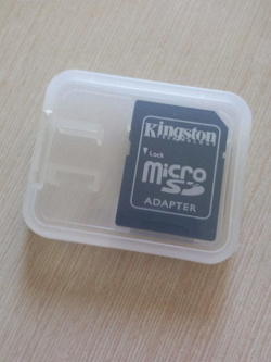 Отдается в дар «КАРТА ПАМЯТИ Kingston MicroSD 1GB»