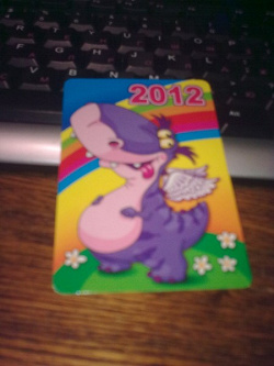 Отдается в дар «Календарики на 2012 год.»