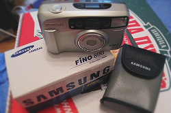 Отдается в дар «Фотоаппарат пленочный Samsung Fino 800»