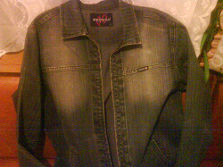 Отдается в дар «Куртка-пиджак джинс стрейч мужской»