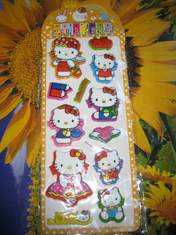 Отдается в дар «Стикеры (наклейки) Hello Kitty»