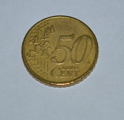 Отдается в дар «50 евроцентов Греции»
