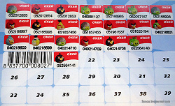 Отдается в дар «5 наклеек Angry Birds окей»