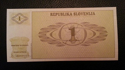 Отдается в дар «1 толар, Словения»