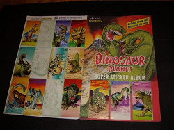 Отдается в дар «Коллекция наклеек с динозаврами»