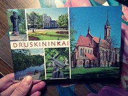 Отдается в дар «Открытка из Литвы, postcrossing»