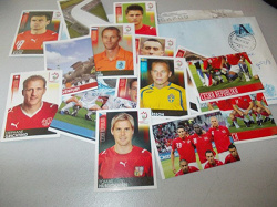 Отдается в дар «Наклейки (стикеры) футболистов Евро 2008»