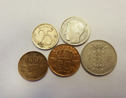 Отдается в дар «монеты Бельгии»