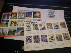 Отдается в дар «Календари из Португалии»