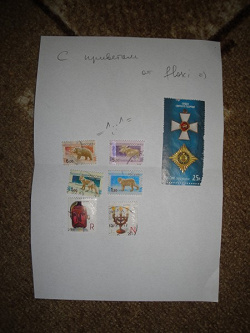 Отдается в дар «Мультяшный блок и марки с конвертов»