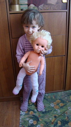 Отдается в дар «Остатки старой немецкой куклы»