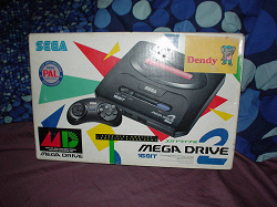 Отдается в дар «Sega MegaDrive2, олд-гейм-девайс.»