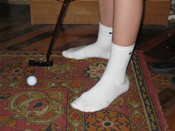 Отдается в дар «Набор для игры в гольф офисный»