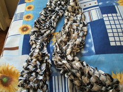 Отдается в дар «Свяжу шарф из ниток Дантела, Болеро»