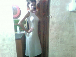 Отдается в дар «летнее белое платье»