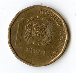Отдается в дар «Металлические песо — современные монеты Доминиканской Республики»