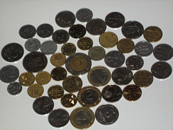 Отдается в дар «Литовские монеты»