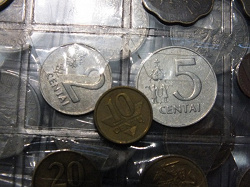 Отдается в дар «Литва 10 центов»
