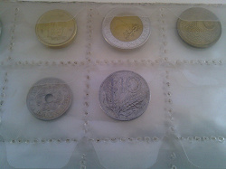 Отдается в дар «Итальянские монеты с колосьями»