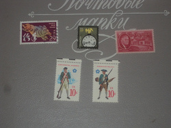 Отдается в дар «Немного почтовых марок США»