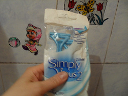 Отдается в дар «Одноразовые бритвы Simply Venus2»