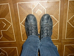 Отдается в дар «Полуботинки ecco gore-tex.»