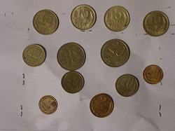 Отдается в дар «Погодовки 1,2,3,5,10,15,20 коп»