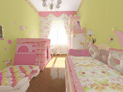 Отдается в дар «Дар-услуга, дизайн детской комнаты»