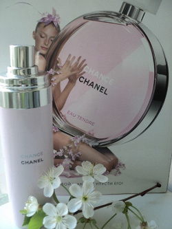 Отдается в дар «Парфюмированное шелковистое масло для тела Chanel Chance.»