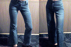 Отдается в дар «джинсы женские размер 44-46»