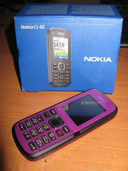 Отдается в дар «Nokia C1-02»