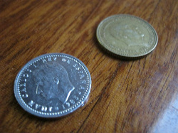 Отдается в дар «Монеты Испании.»