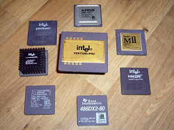 Отдается в дар «Два процессора Intel Pentium PRO»