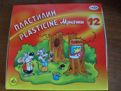 Отдается в дар «Пластилин Гамма «Мультики» 12 цв.»