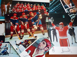 Отдается в дар «Набор открыток «Сборная СССР — чемпион мира и Европы по хоккею»»