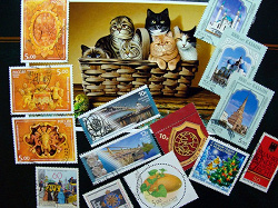 Отдается в дар «Разные марки с конвертов:))… 5 ФОТО»