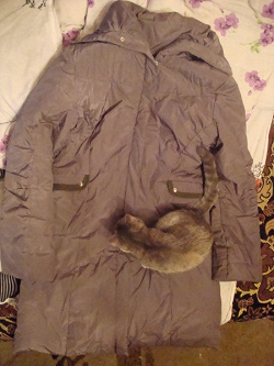 Отдается в дар «Женское зимнее пальто 50 размера»