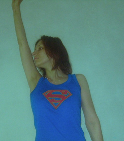 Отдается в дар «Майка superman (настоящая!!!) женская»