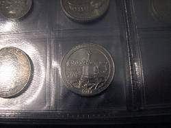 Отдается в дар «Монетка квотер США из серии Нац. парков Геттисберг»