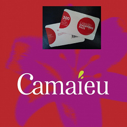 Отдается в дар «Купон на скидку в магазине Camaieu»