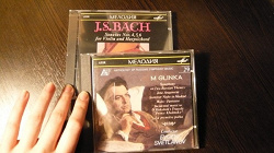 Отдается в дар «CD Классическая музыка (И.С. БАХ, М.И. Глинка) Мелодия»