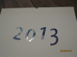 Отдается в дар «Календарь большой на 2013 год»