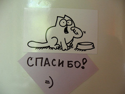 Отдается в дар «Магниты: Кот Саймона»