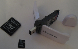 Отдается в дар «Картридер и переходник с PS/2 на USB»