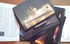 Отдается в дар «открытки из истории мореплавания»