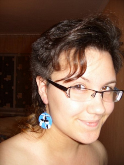 Отдается в дар «Hand Made серьги»